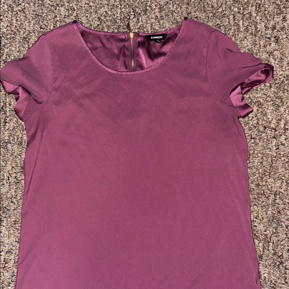 Express Women's Purple Top